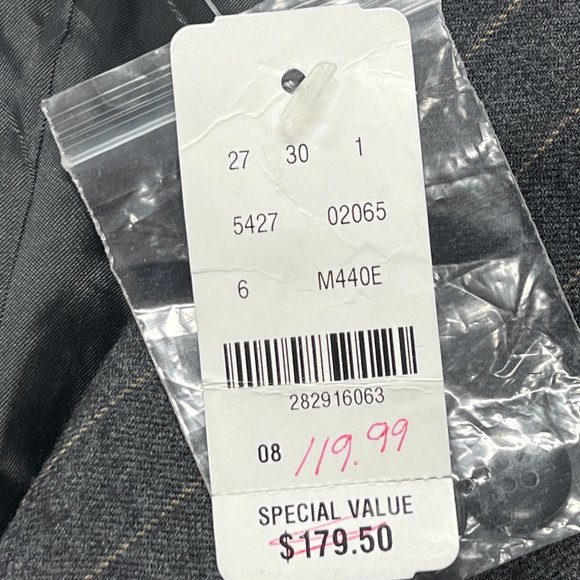 Brooks Brothers 346 Womens Sz 8 Jacket Blazer New Gray Striped NWT - Picture 5 of 7